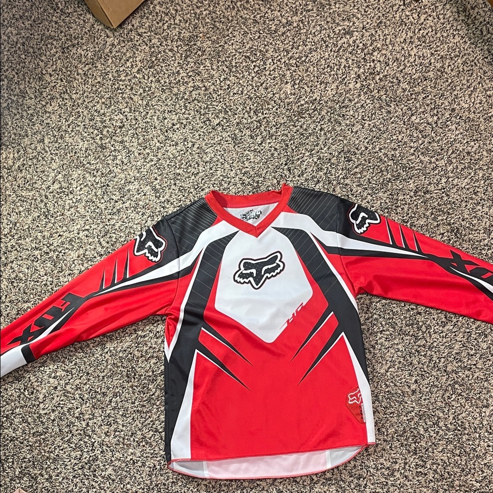 Fox Kids Dynamic Red and Black Jersey